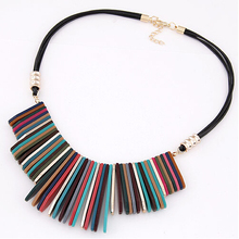 SPX5654 New  Fashion Charms Floating  Statement Women Crystal Tassel Color Wedding Necklaces Brand Jewelry 2024 - buy cheap
