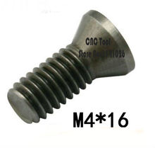 50pcs M4*16mm CNC lathe tool spare screws Torx screws ,Insert Torx Screw for Replaces Carbide Inserts lathe accessories 2024 - buy cheap