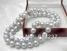 8mm gray shell simulado-perla redondas perlas collar con envío gratis para las mujeres cadenas de moda cuerda joyería 18 pulgadas MY2002 2024 - compra barato