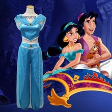 Fantasia Women Halloween Aladdin Cosplay Princess Costumes Adult Kid Belly Dancer Clothes Girls Sexy Suits Pants dress 2024 - buy cheap