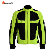 Riding Triber Reflective Motorcycle Jacket  JK21 ,Safety Cycling Team Jackets With Elbow Shoulder Protective Pads Free Shipping 2024 - buy cheap