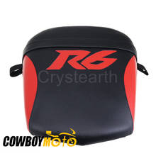 4 Colors Motorbike Accessories Rear Passenger Seat Pillion Seat Cushion Pad For Yamaha YZFR6 YZF-R6 YZF R6 2003 2004 2005 03-05 2024 - buy cheap