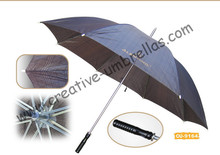 Free shipping by sea,14mm metal shaft and double fluted ribs,manual golf umbrella,anti-rust,check design with logo printing 2024 - buy cheap