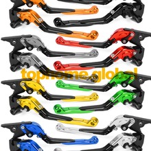 Alavancas de freio e embreagem para suzuki gsxr600 1997 a 2003, ajustável, par de alavancas, 1998, 1999, 2000, 2001 2024 - compre barato