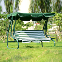 Durable iron  canopy garden swing Chair hammock outdoor swing furniture seat bench 2024 - buy cheap