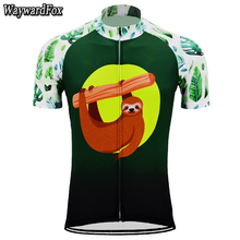 2019 novo dos homens verde jerseys secagem rápida camisa de ciclismo manga curta roupas ciclismo estrada bicicleta roupas ciclismo wear 2024 - compre barato