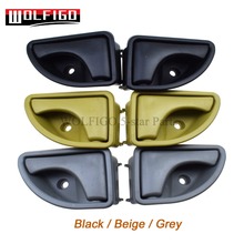 WOLFIGO 82002478 2Pcs For Renault  Kangoo 97-07 Twingo 93-07 Door Handles Interior LEFT & RIGHT 8200259376,8200259377 2024 - buy cheap