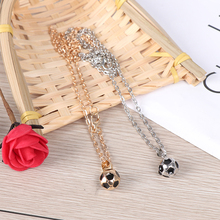 Sporty Necklace Football Pendant With Chain Soccer Necklace Men/Women Sport Ball Jewelry Gold /Siliver Color 2024 - buy cheap