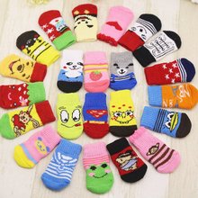 Puppy Socks For Dogs Socks For Cats Pet Supplies Dropshipping Doggie Anti Skid  Cute Cartoon Anti Slip Skid Socks For Small Dogs 2024 - buy cheap