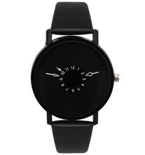 Luxury Brand Leather Quartz Watch Women Men Ladies Fashion Bracelet Wrist Watch Wristwatches Clock relogio feminino masculino 2024 - buy cheap