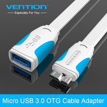 Vention Micro USB 3.0 OTG Cable Adapter for Samsung Galaxy S5 Note 3 N9000 Nokia 2520 Tablet Samsung Galaxy Note/Tab 2024 - buy cheap