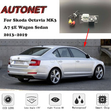 AUTONET-cámara de visión trasera para Skoda Octavia MK3, A7, 5E, Wagon, Sedan, 2013 ~ 2019/HD, visión nocturna/cámara para cámara 2024 - compra barato