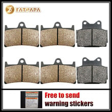 Motor Accessories F + R Brake Pads for YAMAHA 600 FZS Fazer FZS600 1999 2000 2001 2002 1998-2003 2024 - buy cheap