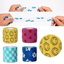 Flexible Self Adhesive Wrap Bandage Tape Printed First Aid Breathable 5cmx4.5m 2024 - buy cheap