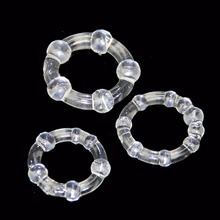 5Sets crystal clear cock ring fine delay penis ring Silicone penis extender g spot Stimulating sex products for men lover gift 2024 - buy cheap