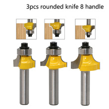 3Pcs 8mm Shank Table Door and Window Chamfer Bead Router Bit Set Woodworking Tungsten Cobalt Tenon Milling Cutter Bits Tools 2024 - buy cheap