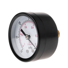 Mini Air Vacuum Pressure Gauge 50mm Pressure Meter -1bar -30inHg 1/4" Back Mount 2024 - buy cheap