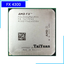 AMD FX-Series FX-4300 FX 4300 3.8 GHz Quad-Core CPU Processor FD4300WMW4MHK Socket AM3+ 2024 - buy cheap