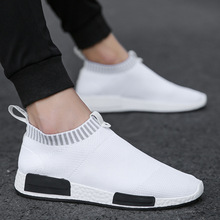 XEK 2019Men Shoes Sneakers Men Breathable Air Mesh Sneakers Slip on Summer Non-leather Casual Lightweight Sock Shoes YYJ31 2024 - buy cheap