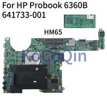 KoCoQin Laptop motherboard For HP Probook 6360B Mainboard 641733-001 641733-501 10238-2 48.4KT01.021 HM65 2024 - buy cheap