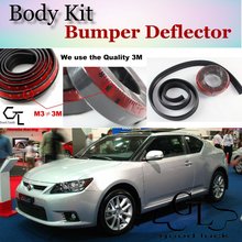 For TOYOTA Zelas For Scion tC Bumper Lip / Front Spoiler Deflector / Body Kit / Strip Skirt / Car Scratch Proof Adhesive Strip 2024 - buy cheap