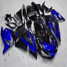 Custom motorcycle Full fairing for ZX14R 2006 2007 2008 2009 2010 2011 2012 2013 2014 2015 2016 ZX 14R Injection mold blue black 2024 - buy cheap