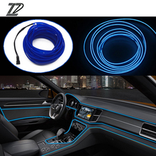 Zd carro para hyundai tucson 2017 solaris ix35 i30 suzuki swift mitsubish asx mazda 3 6 interior lâmpada decorativa luzes led tira 2024 - compre barato