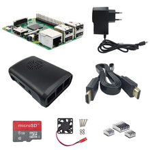 Raspberry Pi 3 Model B+ABS Case+Power Charger+HDMI Cable+Cooling Fan+8G Class 10 SD Card+Aluminum Heat Sink with Free Shipping 2024 - buy cheap