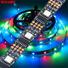 5M WS2801 Addressable LED Strip 5050 RGB LED Strip TV Back Light 160LEDs DC5V 2024 - buy cheap