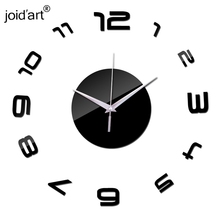 2019 New Acrylic Diy Wall Clock Clocks Watch Reloj De Pared Modern Design Needle Abstract Horloge Large Decorative Duvar Saati 2024 - buy cheap