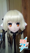 (KM8266) Top Quality Handmade Female Resin Full Head Cosplay Japanese Role Play Anime Eruda Kigurumi Mask Crossdresser Doll 2024 - buy cheap