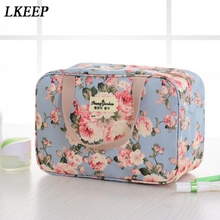 Waterproof Cosmetic Bags Women Printing Storage Organizer Handbag Travel Toiletry Bag Women Make Up Bag 2024 - buy cheap