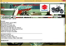 Software de datos técnicos para motocicletas, 2011, Inglés 2024 - compra barato