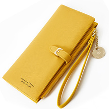 Wristband Women Long Wallet Many Departments Female Wallets Clutch Lady Purse Zipper Phone Pocket Card Holder Ladies Carteras 2024 - купить недорого