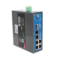Поддержка порта I/O R100, промышленный 4G, Wi-Fi, роутер с разъемом для Sim-карты, Ethernet-порт 2024 - купить недорого