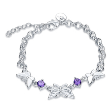 Pulseras de moda para mujer, joyería chapada en plata, novedad, proveedor de joyas, diseño hipérbola 2024 - compra barato