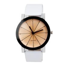 Elegant white Women Watch 2018 Lady Luxury Quartz Sport Leather  Dial Leather Band Wrist Watch relogio feminino clock  #D 2024 - купить недорого