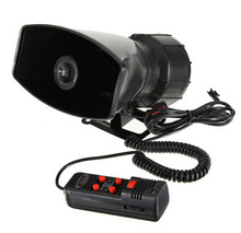 12V Loud Horn Car Van Truck 5 Sound Tone Speaker With PA System Mic Max 300db 2024 - buy cheap