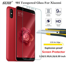 Tempered Glass For Xiaomi Mix 3 MAX 2 3 Pocophone F1 mi 8 SE 8X 8Pro 8 lite 6X 5X A1 A2 Note 3 Global version Screen protective 2024 - buy cheap