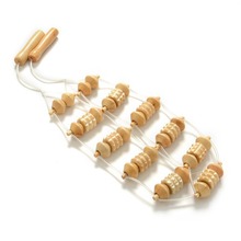 Wooden Body Neck Back Leg Waist Massager Body Massage Slimming Care Fitness Roller 2024 - buy cheap