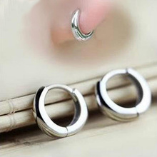Женские серьги-гвоздики из стерлингового серебра 925 пробы, дешевые серьги в форме кольца, ювелирные изделия из стерлингового серебра KY230 2024 - купить недорого