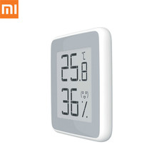 Xiaomi-termômetro higrômetro inteligente embutido, sensor de temperatura e umidade, tela lcd, digital, tela de tinta eletrônica 2024 - compre barato