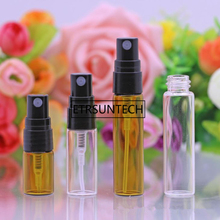 2ml 3ml 5ml Glass Spray Bottle Portable Travel Perfume Atomizer Hydrating Containers Sample Bottles Makeup Tools F1670 2024 - buy cheap
