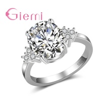 Conjunto de anillos de boda para mujer, de Plata de Ley 925, mosaico con diamantes de imitación transparentes, Blanco completo, Original, gran oferta 2024 - compra barato