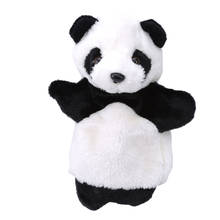 Cute soft Hand Puppets Animal Panda Hand Puppet Kids Kindergarten funny toys Kids Plush Doll Educational Toy 2024 - buy cheap