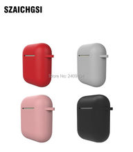 wholesale 100pcs/lot new TPE Shock Proof Protective Cover Case For Apple for AirPods funda protector Earphones case 2024 - buy cheap