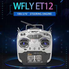Os Recém-chegados 12CH Plus RF209S ET12 WFLY 2.4 GHz Controle Remoto Receptor Para RC Barco/Carro Helicóptero asa Fixa 2024 - compre barato