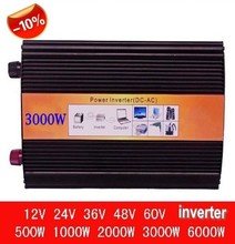 Inverter 3000W PURE SINE WAVE INVERTER 24V DC to 220V AC 6000W 6kw PEAKING Power 2024 - buy cheap