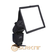 DSLRKIT Portable 15x17 cm Flash Diffuser Mini Flash Softbox for Canon Nikon Pentax Sony 2024 - buy cheap