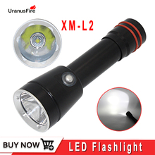 Светодиодный фонарик для дайвинга, светодиодный фонарик для фотосъемки и видеосъемки, подводный водонепроницаемый фонарь для камеры 100 м, тактический фонарь, фонарик L2 2024 - купить недорого